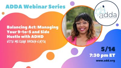 Balancing Act: Managing Your 9-to-5 and Side Hustle with ADHD with Meghan Brown-Enyia