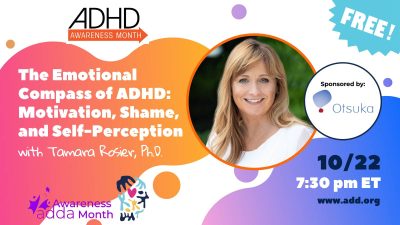 Sponsored by Otsuka – The Emotional Compass of ADHD: Motivation, Shame, and Self-Perception with Tamara Rosier