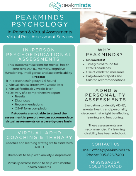 ADHD Diagnostic Evaluations, Comprehensive Assessments and Treatment | Boston